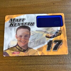 2002-2003 MATT KENSETH Post/ Roush Racing trading card